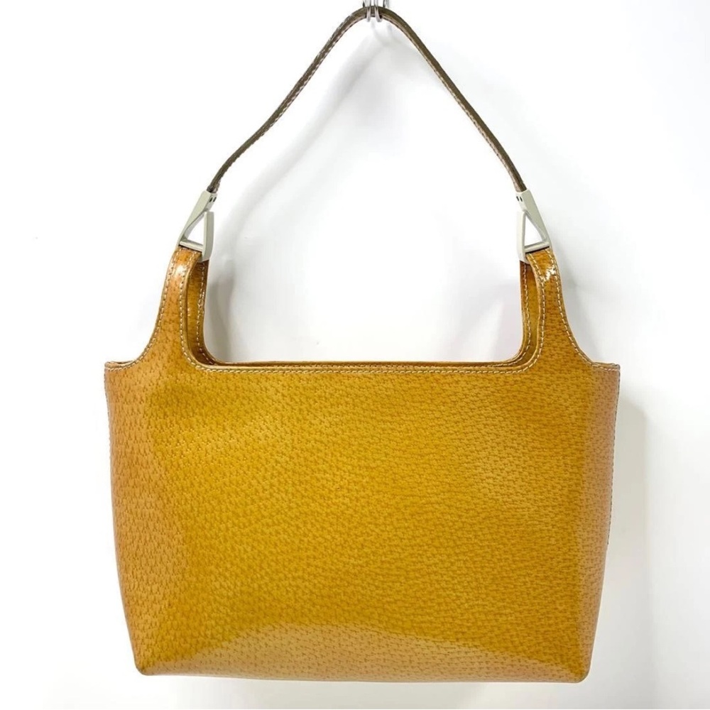 Gucci Mustard Yellow Leather Shoulder Bag - Picture 2 of 11